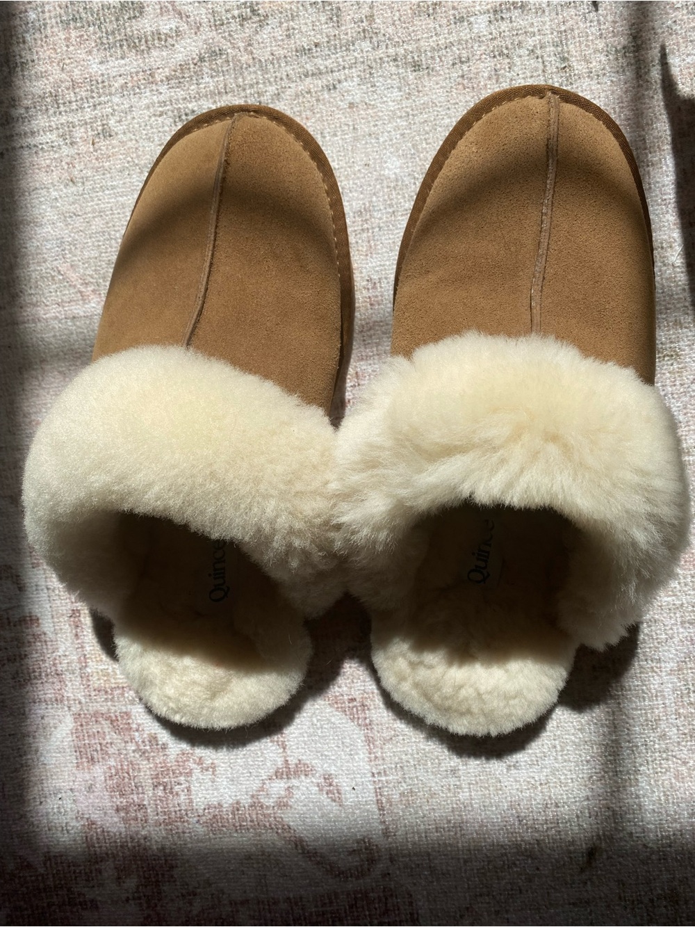 Quince Australian Shearling-Lined Scuff Slipper in Pecan Size 10 - Picture 5 of 9